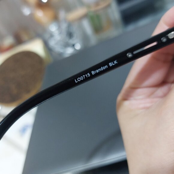 Simple Black Foster Grant Reading Glasses Readers 1.00 Power LO0715 Brandon BLK - Picture 4 of 9